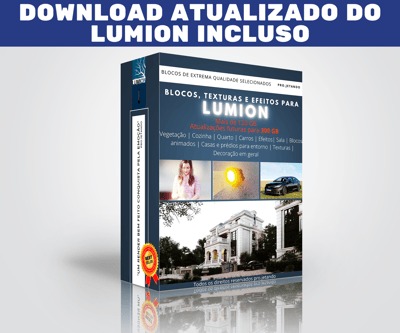 Mais de 200 GB em blocos, texturas e efeitos para Lumion